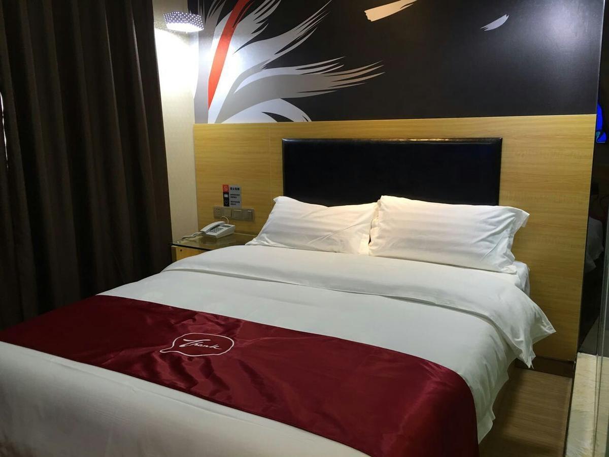 Thank Inn Chain Hotel Hunan Changsha Furong District Railway Station Екстер'єр фото